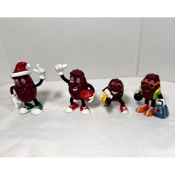Applause Other - Vintage California Raisins PVC Figure Lot Holiday‎ Vacation Sunglasses Applause